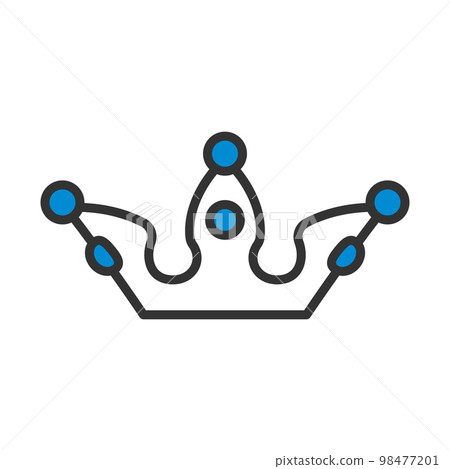 Party Crown Icon Party Crown Icon 98477201
