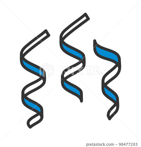 Party Serpentine Icon Party Serpentine Icon 98477203