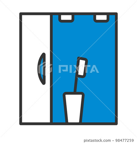 Bathroom Mirror Icon Bathroom Mirror Icon 98477259