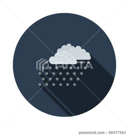 Snowfall Icon Snowfall Icon 98477561