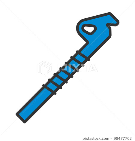 Alpinist Ice Screw Icon Alpinist Ice Screw Icon 98477702