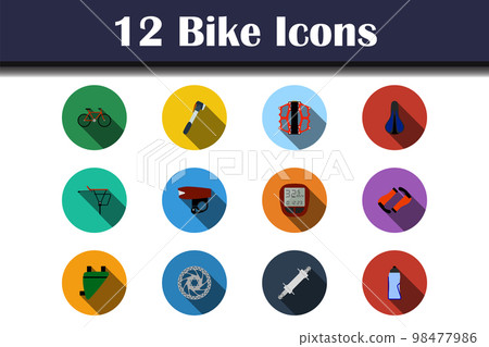 Bike Icon Set 98477986