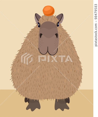 Download Capybara, Mammal, Capibara. Royalty-Free Vector Graphic