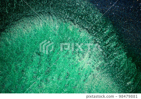 Original alcohol ink painting. Abstract colorful background, wallpaper. Modern art. Fluid Art for modern banners, ethereal graphic design. 98479881