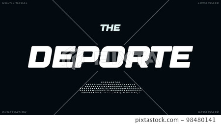 Soft sports alphabet, versatile bold italic letters, dynamic font modern logo, race headline, speed and sporty headline typography. Vector typographic design Soft sports alphabet, versatile bold italic letters, dynamic font modern logo, race headline, speed and sporty headline typography. Vector typographic design 98480141