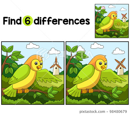 Bird Farm Find The Differences Bird Farm Find The Differences 98480679