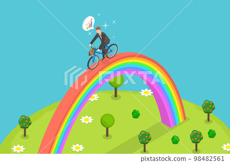 3D Isometric Flat Vector Conceptual Illustration of Inspiration To Build Future 3D Isometric Flat Vector Conceptual Illustration of Inspiration To Build Future 98482561