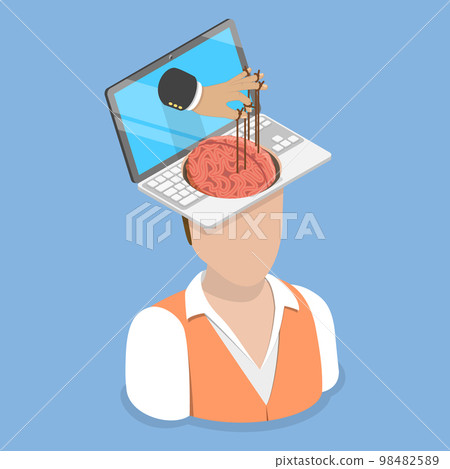 3D Isometric Flat Vector Conceptual Illustration of Manipulation and Exploitation 3D Isometric Flat Vector Conceptual Illustration of Manipulation and Exploitation 98482589