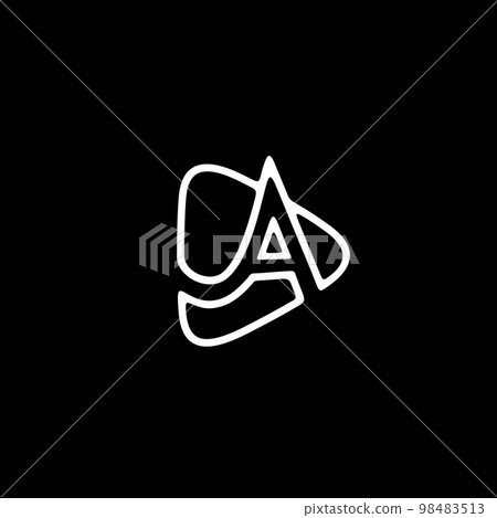 A letter channel play button logo design A letter channel play button logo design 98483513