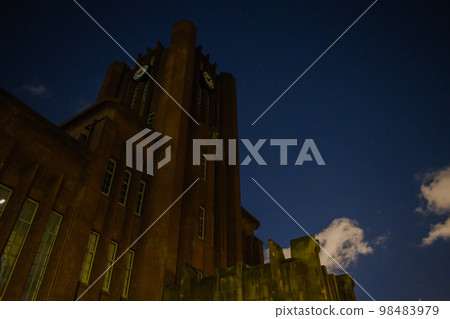 東京大學本鄉校區夜景 98483979