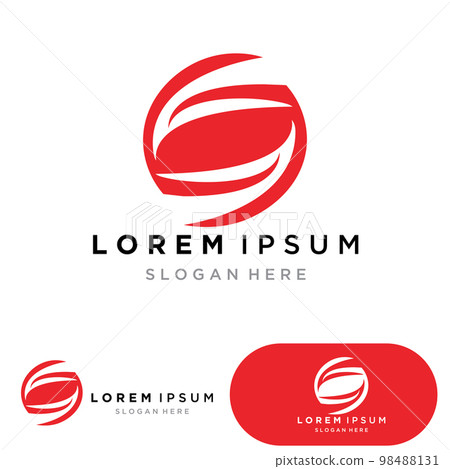 S logo design vector Business corporate 98488131