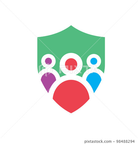 people protection icon vector design template people protection icon vector design template 98488294