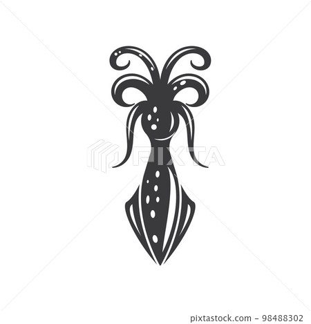 black sea cuttlefish icon vector element design template black sea cuttlefish icon vector element design template 98488302