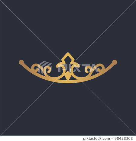 princess crown element vector concept design template princess crown element vector concept design template 98488308