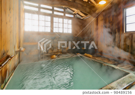 Tsurunoyu Onsen Indoor Bath Nyuto Onsenkyo 98489156