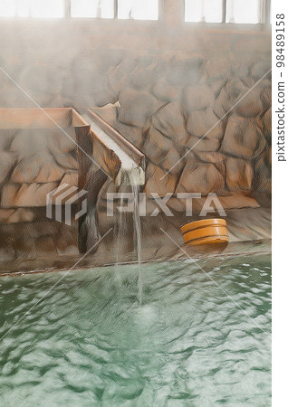 Tsurunoyu Onsen Indoor Bath Nyuto Onsenkyo 98489158