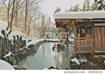 Nyuto Onsenkyo Ganiba Onsen open-air bath Nyuto Onsenkyo Ganiba Onsen open-air bath 98489193