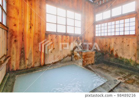 Tsurunoyu Onsen Indoor Bath Nyuto Onsenkyo Tsurunoyu Onsen Indoor Bath Nyuto Onsenkyo 98489216