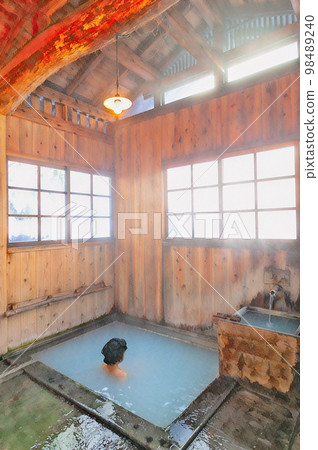 Tsurunoyu Onsen Indoor Bath Nyuto Onsenkyo 98489240