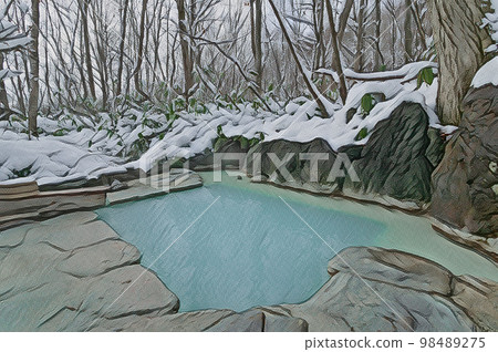 鶴之湯溫泉別館山之宿露天浴池乳頭溫泉鄉 鶴之湯溫泉別館山之宿露天浴池乳頭溫泉鄉 98489275
