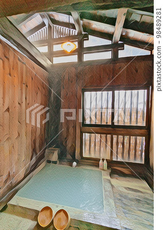 鶴之湯溫泉別館山之宿室內浴場乳頭溫泉鄉 鶴之湯溫泉別館山之宿室內浴場乳頭溫泉鄉 98489281