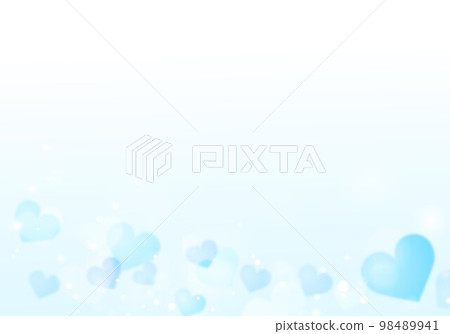 心臟圖像背景藍色 98489941