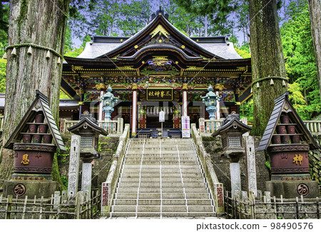 Chichibu City Mitsumine Mitsumine Shrine Haiden 98490576