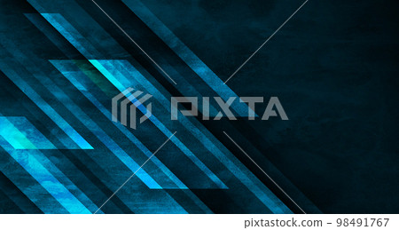 3D blue rough grunge techno abstract background overlap layer on dark space with diagonal lines decoration. Modern graphic design element cutout style for banner, flyer, card, or brochure cover 3D blue rough grunge techno abstract background overlap layer on dark space with diagonal lines decoration. Modern graphic design element cutout style for banner, flyer, card, or brochure cover 98491767