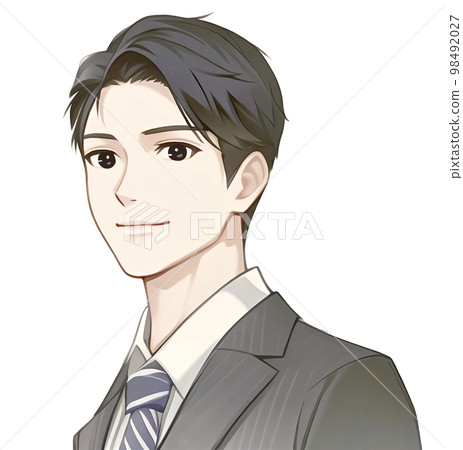 男人的插圖素材 98492027