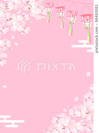 Vector illustration background of the cherry blossom festival (design template) Vector illustration background of the cherry blossom festival (design template) 98493081