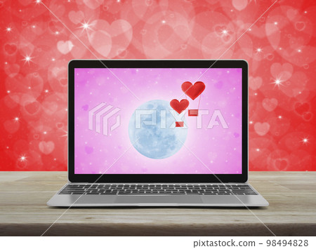 Business internet dating online, Valentines day concept Business internet dating online, Valentines day concept 98494828