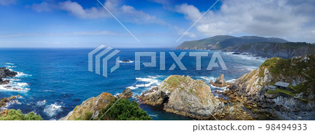 Ortigueira cliffs and atlantic ocean, Galicia, Spain Ortigueira cliffs and atlantic ocean, Galicia, Spain 98494933