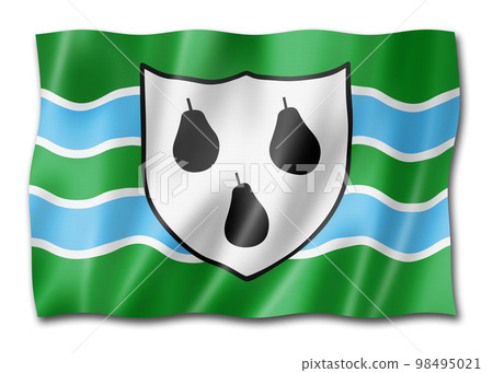 Worcestershire County flag, UK Worcestershire County flag, UK 98495021
