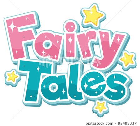 Fairy tales text for banner design Fairy tales text for banner design 98495337
