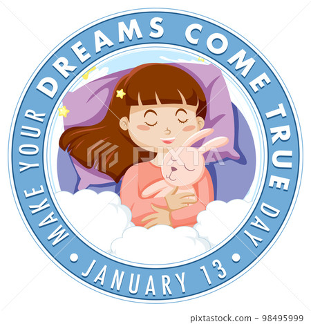 Make Your Dream Come True Day Banner Design 98495999