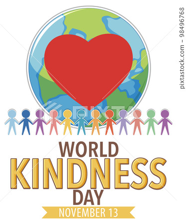 World Kindness Day Logo Concept World Kindness Day Logo Concept 98496768
