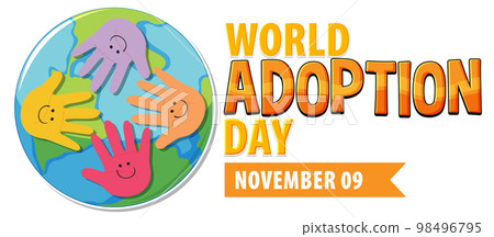 World Adoption Day Poster Design World Adoption Day Poster Design 98496795