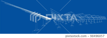 Solar Panel Concept. Vector Solar Panel Concept. Vector 98496857