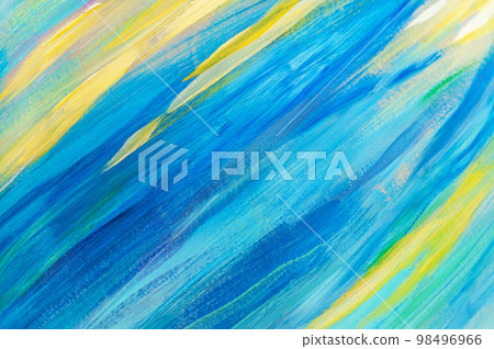 Art paint background of bright multi coloured 98496966