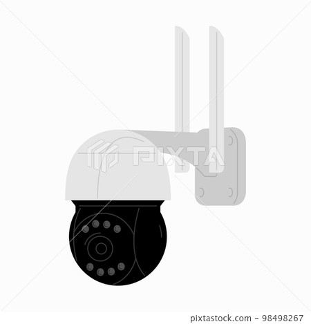 Wireless video camera for outdoor surveillance with IR backlight Wireless video camera for outdoor surveillance with IR backlight 98498267