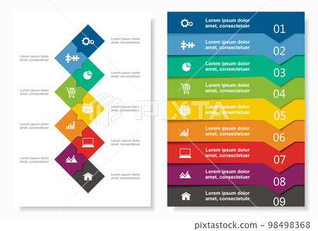Infographic design template with place for your data. Vector illustration. Infographic design template with place for your data. Vector illustration. 98498368
