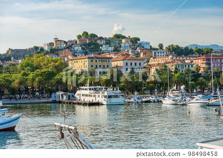 Cityscape of La Spezia view from the Port - Liguria Italy 98498458