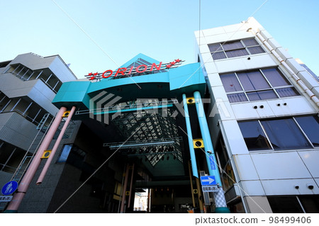 Orion Street, an arcade shopping street in Utsunomiya City 98499406