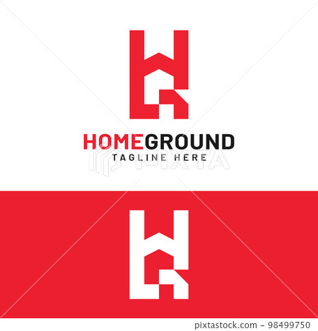 Letter Monogram H G HG GH House Logo Design Template Letter Monogram H G HG GH House Logo Design Template 98499750