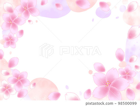 Cherry blossom, spring, frame Cherry blossom, spring, frame 98500099