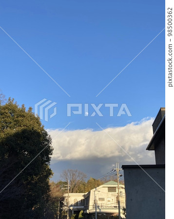 Landscape with the moon born from thick clouds Landscape with the moon born from thick clouds 98500362