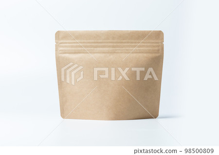 Zipper bag, kraft bag with zipper (package) (horizontal) / for clipping 98500809