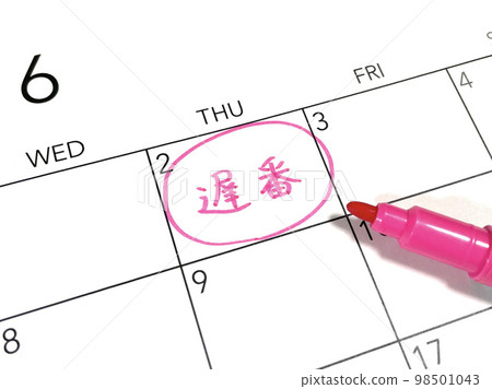 late schedule 98501043