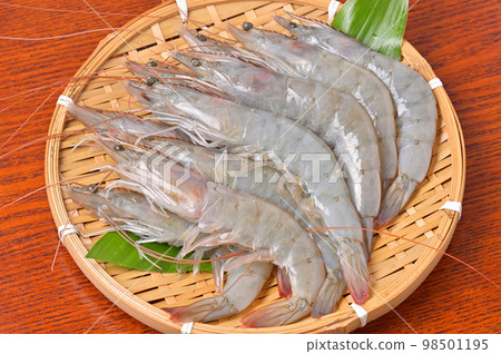 南美白對蝦,南美白對蝦,南美白對蝦。蝦,蝦,海鮮配料。未加熱和未煮熟。 南美白對蝦,南美白對蝦,南美白對蝦。蝦,蝦,海鮮配料。未加熱和未煮熟。 98501195