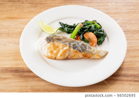 Cod butter meuniere for dinner Cod butter meuniere for dinner 98502695